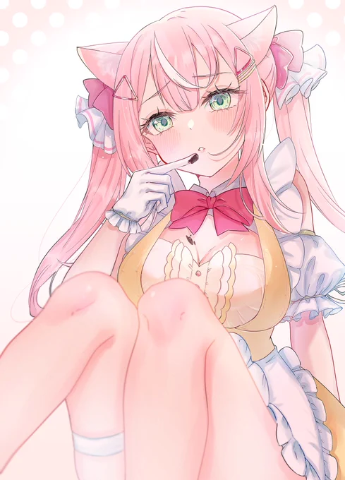 バレンタイン準備中魔王様#Nari_Art 