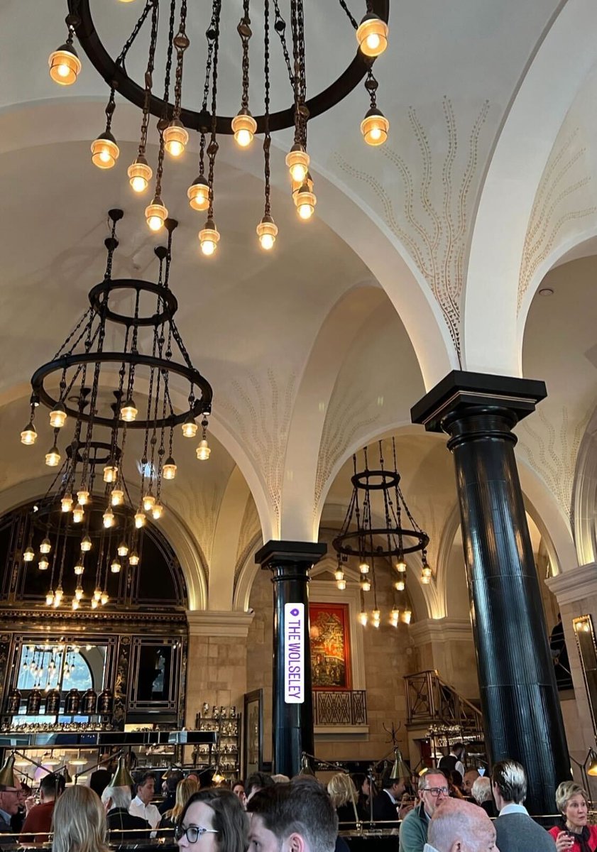 SPEResourcing's tweet photo. Lunch at @TheWolseley yesteday 🥰

#london https://t.co/98vvBrhB5d