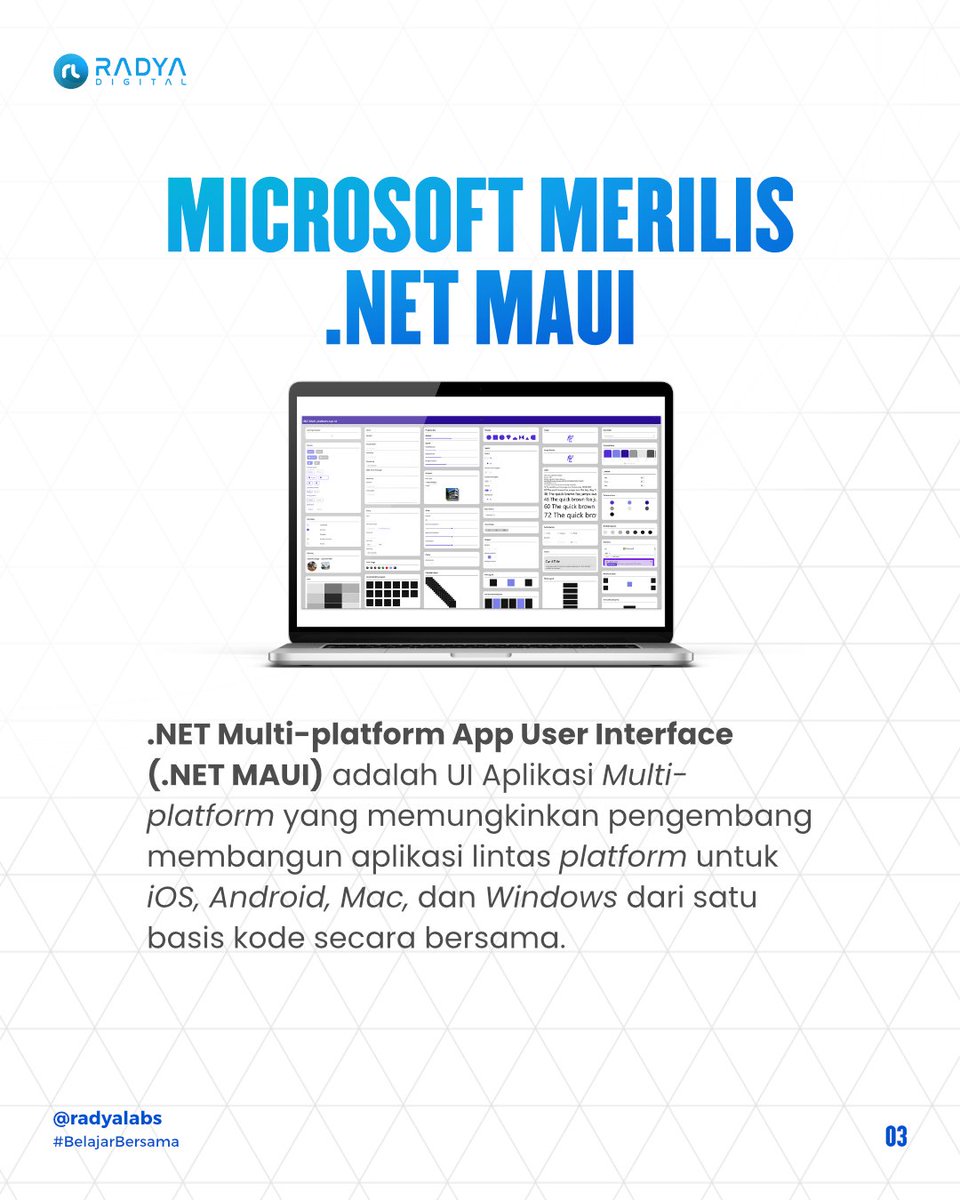 Selama satu tahun terakhir ini (sepanjang tahun 2022) terdapat cukup banyak update dan pengembangan di platform .NET yang dilakukan oleh Microsoft.

#dotnet #dotnetdeveloper