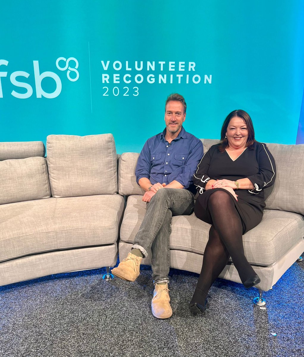 <a href="/fsb_policy/">Federation of Small Businesses (FSB)</a> volunteer conference. Working with the lovely <a href="/Benfogle/">Ben Fogle</a> what a delightful guy <a href="/fsb_policy/">Federation of Small Businesses (FSB)</a> #proudtobefsb
