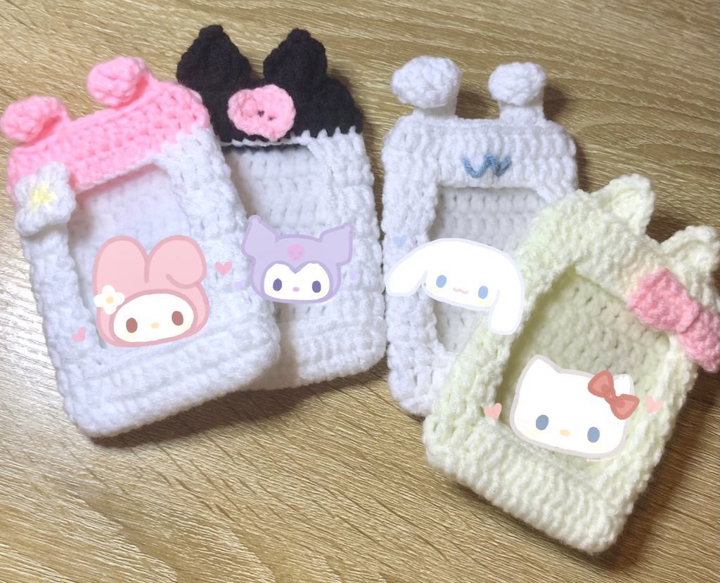 wts lfb ph ⋆˙⊹ help rt !

𓆩 sanrio pc holder 𓆪  limited slots !

⋰ 🛒 130 ea ( 240 pair ) + pf + sf
🔎 … faqs ? pink-a-koo.carrd.co

reply / dm to claim slot !

⌗ wts lfb crochet toploader sanrio kuromi melody cinamoroll hello kitty pc holder keyring