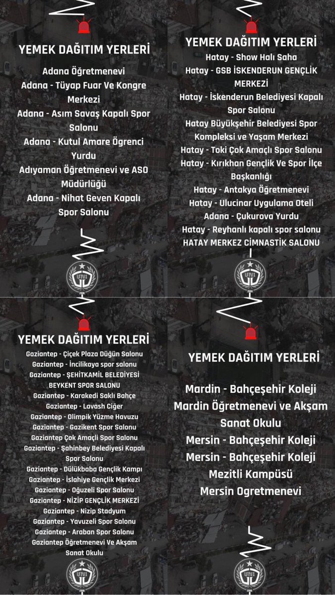 KariyerMef's tweet photo. #deprem #YARDIM https://t.co/Z4Glwvjirj