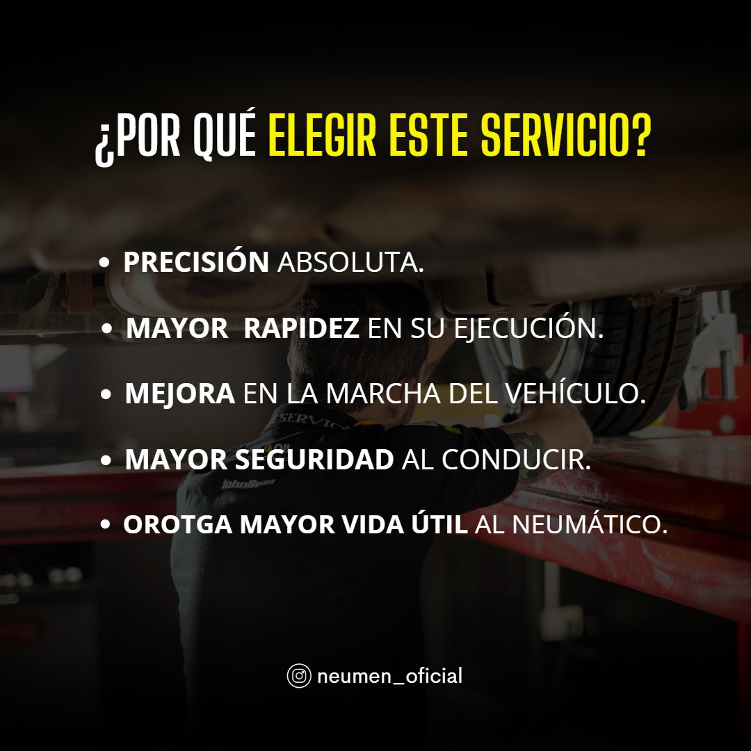 Cuando alineás tu auto en cualquiera de nuestros Performance Center, te aseguramos:

* Precisión absoluta en el proceso.
* Mayor eficacia y rapidez en el servicio.
* Mejora en la marcha de tu vehículo.
* Aumento en la seguridad de tu conducción.