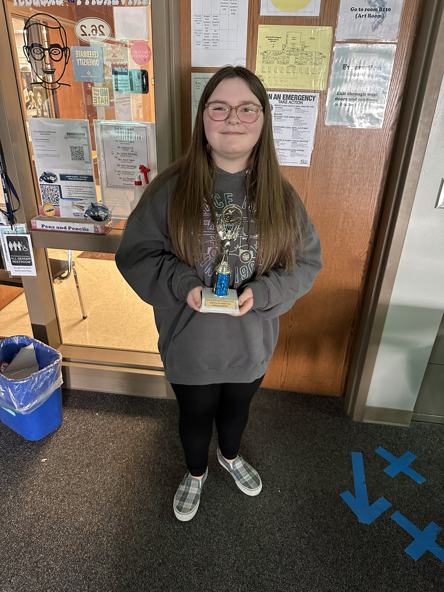 Congrats on your honorable mention in the Buffett Science Fair and representing our Bobcat Den <a href="/OPS_Buffett/">Buffett Middle</a>