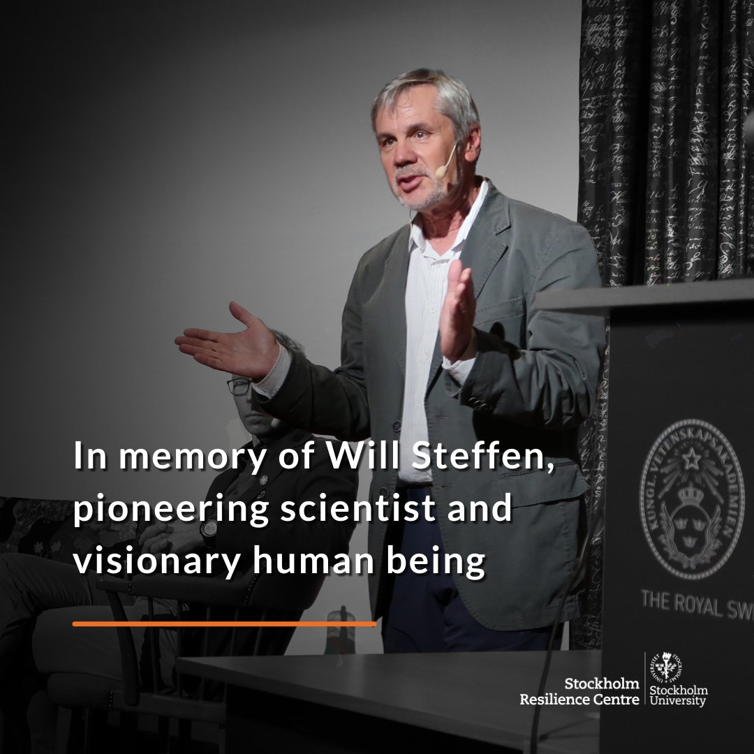 "Will was not just a brilliant scientist but also a true diplomat of the scientific community, bridging gaps and fostering new partnerships among scholars from diverse disciplines."

Centre colleagues reflect on their time with Will Steffen: buff.ly/3xkyYK1