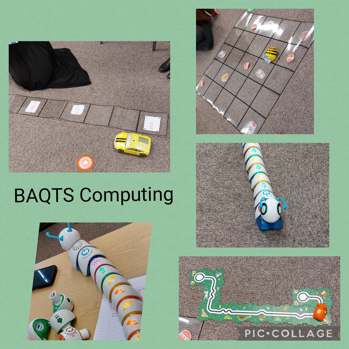 Physical computing with Y1 BAQTS #primarycomputing #initialteachereducation