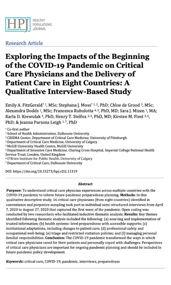 Healthy Populations Journal tweet media
