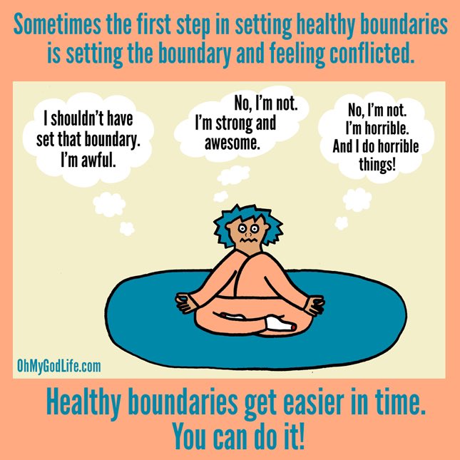 Healthy boundaries help create a clear guideline of how you would like to be treated. They let others know what is and what is not acceptable! These boundaries help create trust and build healthy relationships🤍 

#BIG12BREAKTHESTIGMA