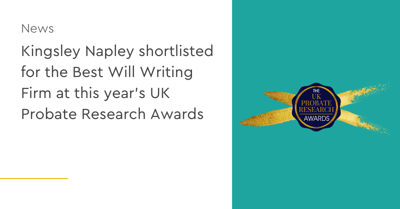 We are happy to announce that our Private Client team have been shortlisted as a finalist for the Best Will Writing Firm at <a href="/AwardsProbate/">The Probate Industry Awards</a>.

Congratulations to everyone in the team!

The awards ceremony will take place on 20 April 2023.

probateresearchawards.org

#PRA2023 #PROBIES