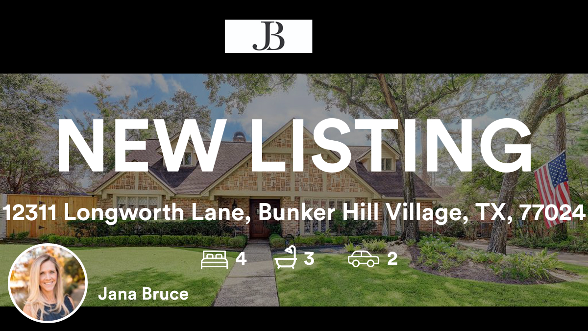 janabrucehtx's tweet photo. 🛌 4 🛀 3 🚘 2
📍 12311 Longworth Lane, Bunker Hill Village, TX, 77024

My latest listing on RateMyAgent.
 616184
https://t.co/cMFF1TT3SJ

...
#ratemyagent #realestate https://t.co/GPivDtVshj