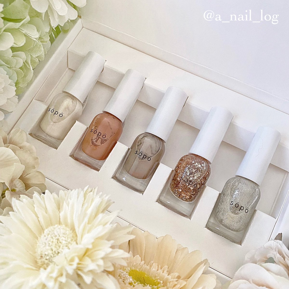 sopo ネイルポリッシュ限定色のご紹介です✨あたたかみのある まろやか