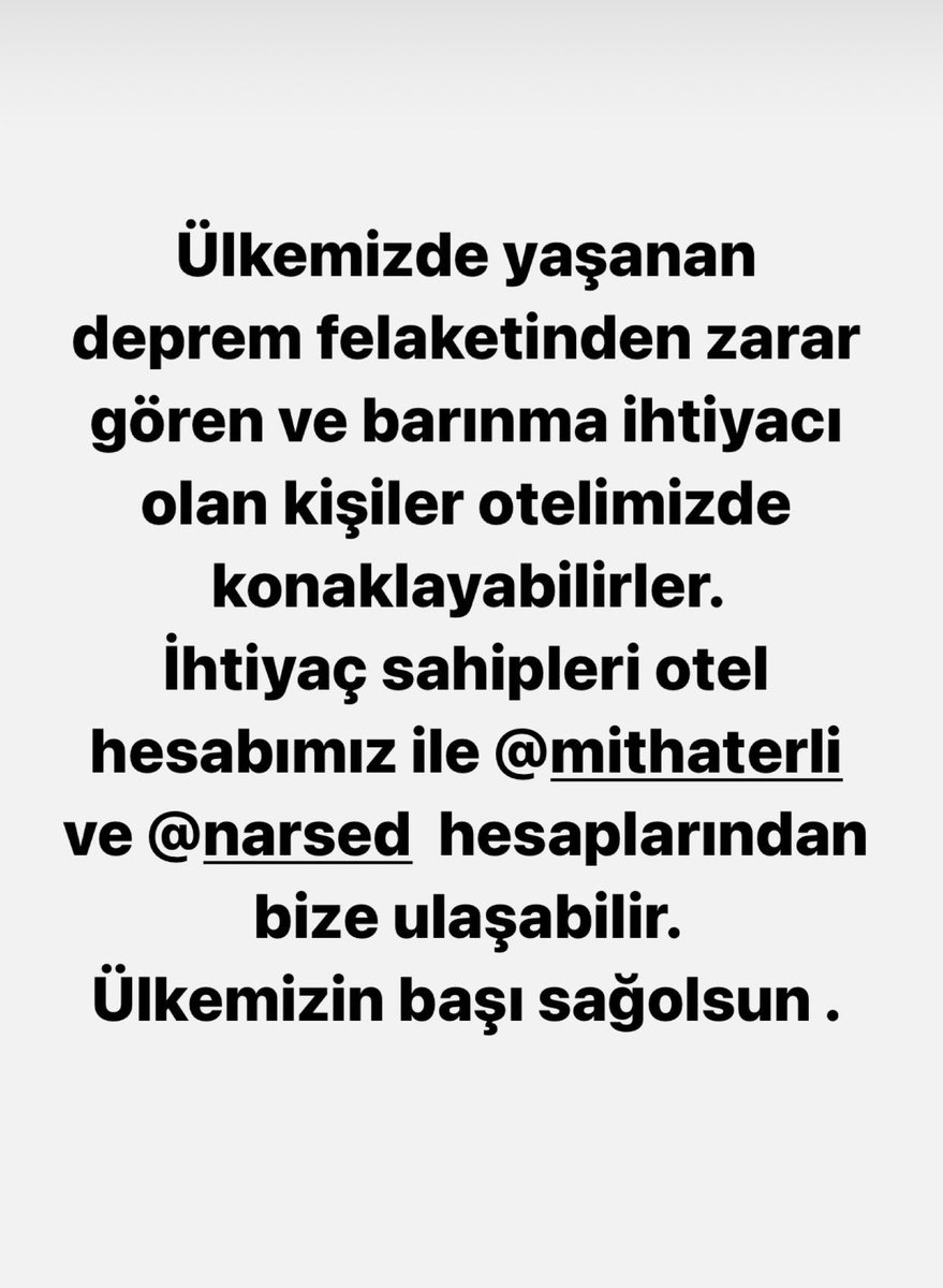 Bodrum’da bulunan 40 odalı otelimiz barınma ihtiyacı olan depremzedelerin kullanımına açıktır. İhtiyaç sahibi tanıdıklarınıza ulaştırabilirsiniz. Benimle iletişime geçebilirsiniz. #antakyahatay #deprem #AHBAP #yardım