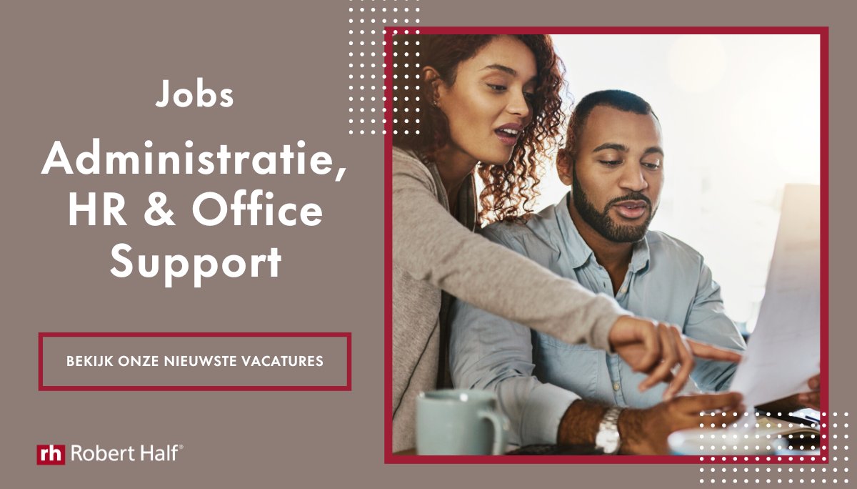 Op zoek naar een nieuwe uitdaging binnen administratie, HR of office support? 

Doorzoek snel en eenvoudig alle vacatures en vind de functie die past bij jouw vaardigheden en ervaring 👉 bit.ly/3jGMbcL
