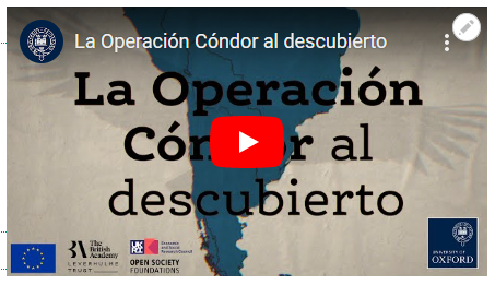 OperationCondo3's tweet photo. ✨En https://t.co/3IwaMSiN6T encontrás “El Condor al descubierto.” En este video @UruguayFran habla sobre su investigación sobre Plan Cóndor y los juicios, con la periodista 🇨🇱 Odette Magnette y el periodista 🇬🇧 @gilestremlett 
📽️ Mírala aquí https://t.co/yibuvS4r9M https://t.co/NSiWGQ7L0c