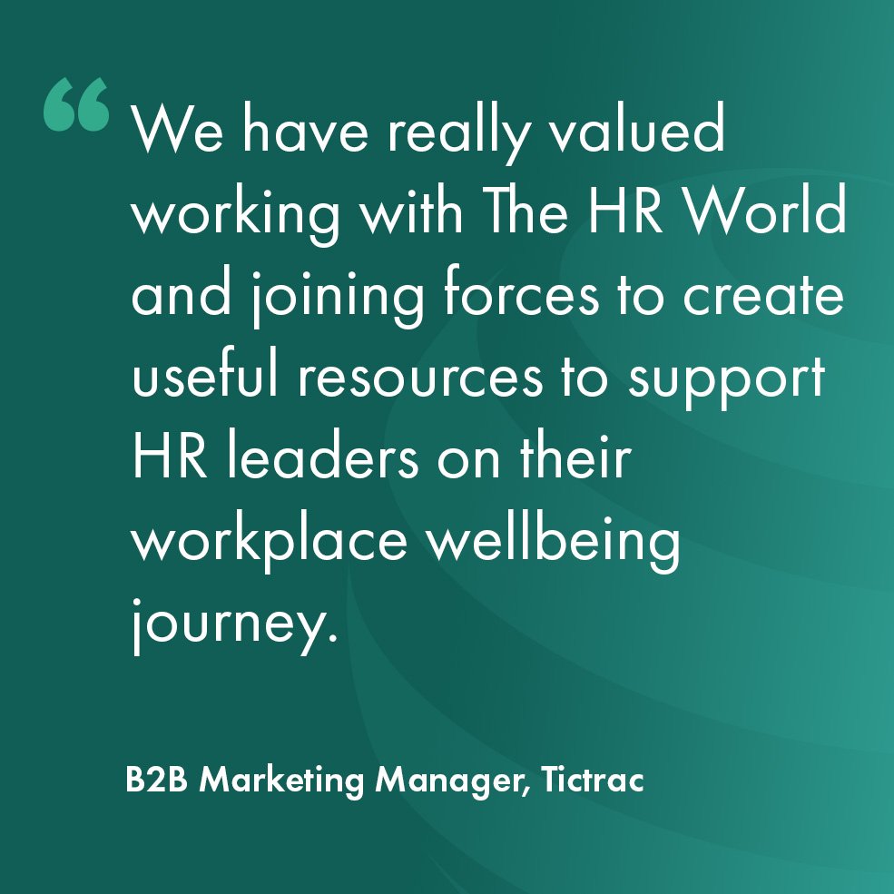 Some lovely words from our partners at @Tictrac  showcasing our work together through our supplier directory 🤝

To make a real difference to the way HR works become a part of the directory today ➡️ thehrworld.co.uk/hr-directory-sp

#hr #supplierdirectory #partnerships