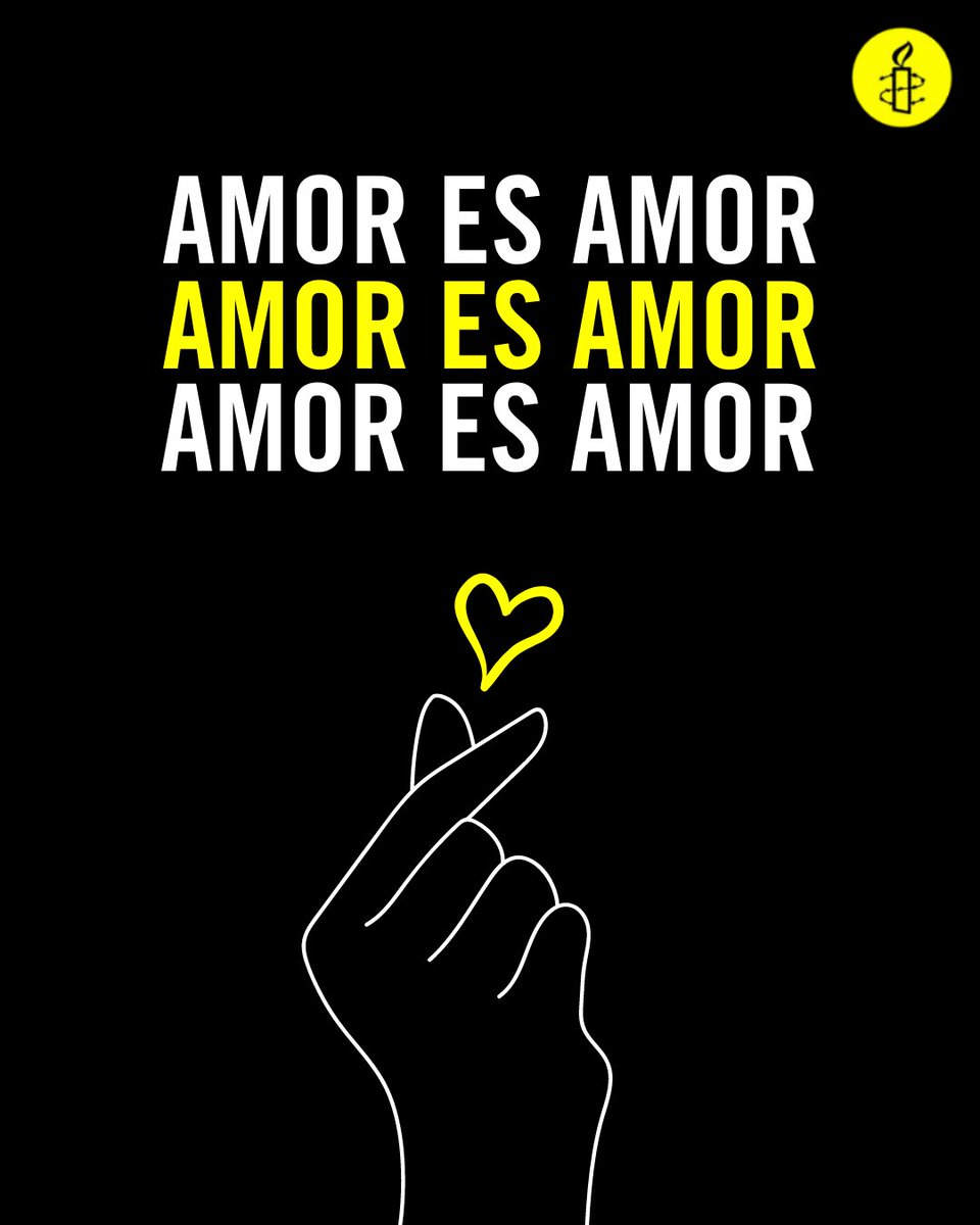 ✊🏽🌈 ¡El amor es un derecho humano! 🏳️‍🌈🏳️‍⚧️

❤️🧡💛💚💙💜
