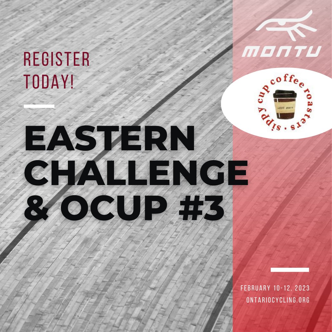 ontariocycling's tweet photo. Registration closes today at noon. Sign up today and get the chance to win a #MONTU cycling kit at #OCup #3. Sippy Cup Coffee Roasters will provide their On The Rivet blend as podium prizes.
🔖 https://t.co/kYIwTNFDus
#DiscoverOntarioCycling #montuandyou #SippyCupCoffee https://t.co/9Z9uSX3mUE