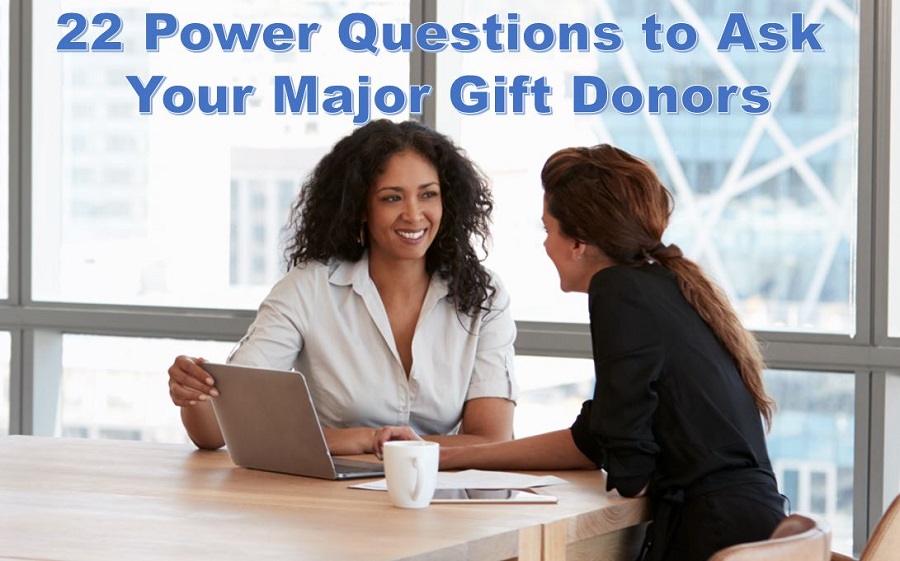 bobtiede's tweet image. &quot;22 Power Questions to Ask Your Major Gift Donors&quot; Guest Post by @GailPerrync  - bit.ly/3jBn6jo #fundraising #MajorDonors  #funddevelopment