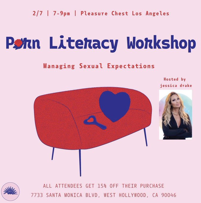 TONIGHT!
come to @PleasureChestLA from 7-9pm for a candid discussion about porn literacy & managing sexual