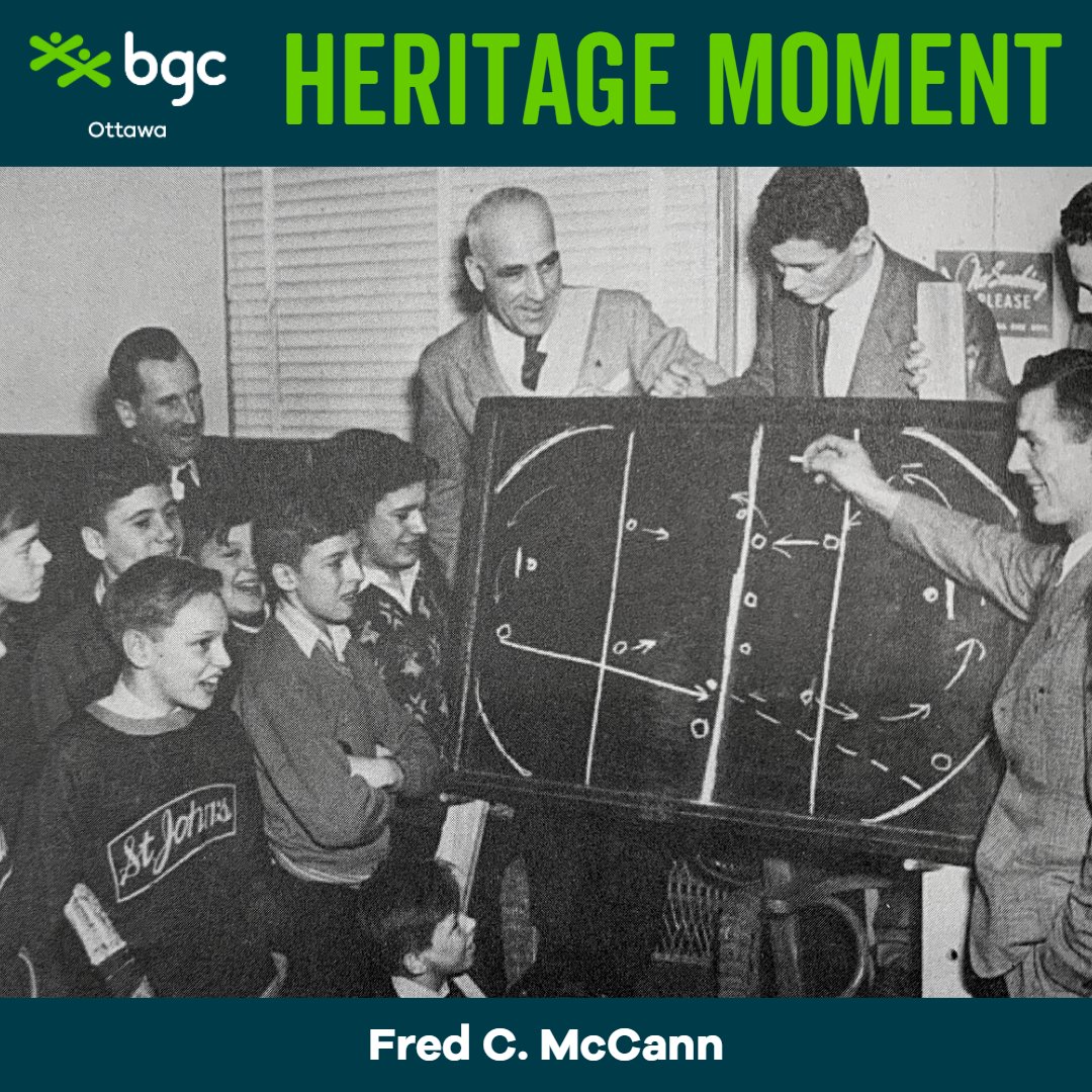 In the 1920’s, Fred C. McCann was the founding executive director of the Ottawa Boy’s Club. The Club mainly counseled “problem youth”. It was known that if you were in trouble, he and the Club would take you in.

Learn more: bgcottawa.org/about-us/histo…
#Ottawa #BGCOttawa #Heritage