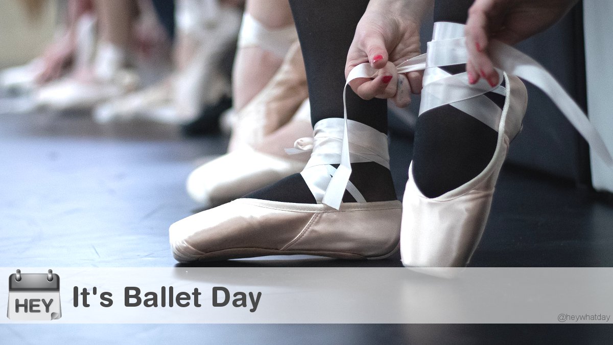 It's Ballet Day! 
#BalletDay #NationalBalletDay #Dance