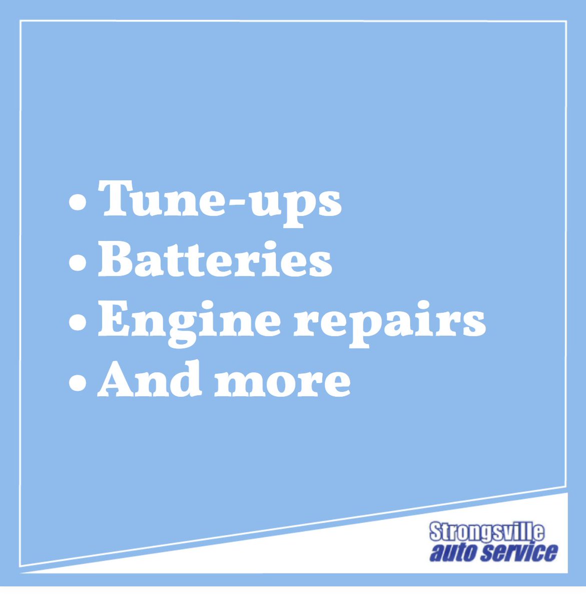 Strongsville Auto Service tweet media