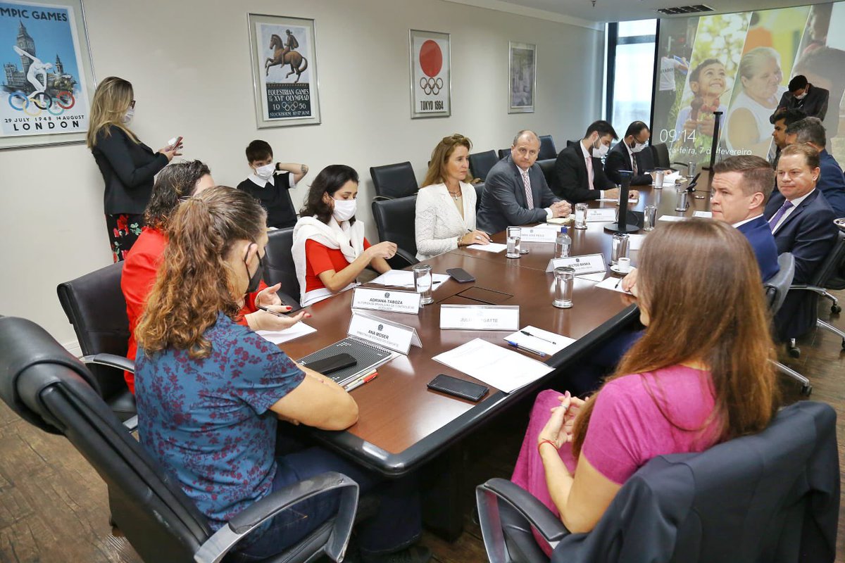 WitoldBanka's tweet photo. Another good meeting on #cleansport policy in 🇧🇷 with the Brazilian Minister of Sports, @anabmoser. It was a fruitful discussion about #antidoping and how best to ensure a level playing field for athletes. @wada_ama #JogoLimpo https://t.co/wPQFFpSEFZ