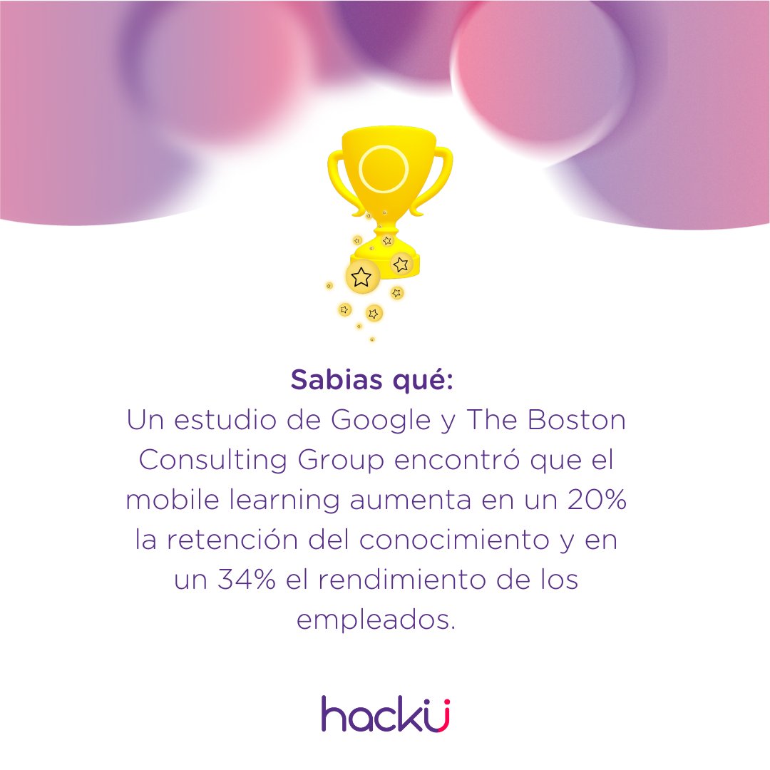 hackUeducacion's tweet photo. ¿Micro Learning? 📲¿Mobile Learning? 🏃

Son tendencias cada vez más populares y relevantes en el sector empresarial y en hackU encuentras lo mejor de los dos mundos.

Comienza tu prueba demo hoy mismo en: https://t.co/T7l9OCi9nq https://t.co/g5NYeJDFvt