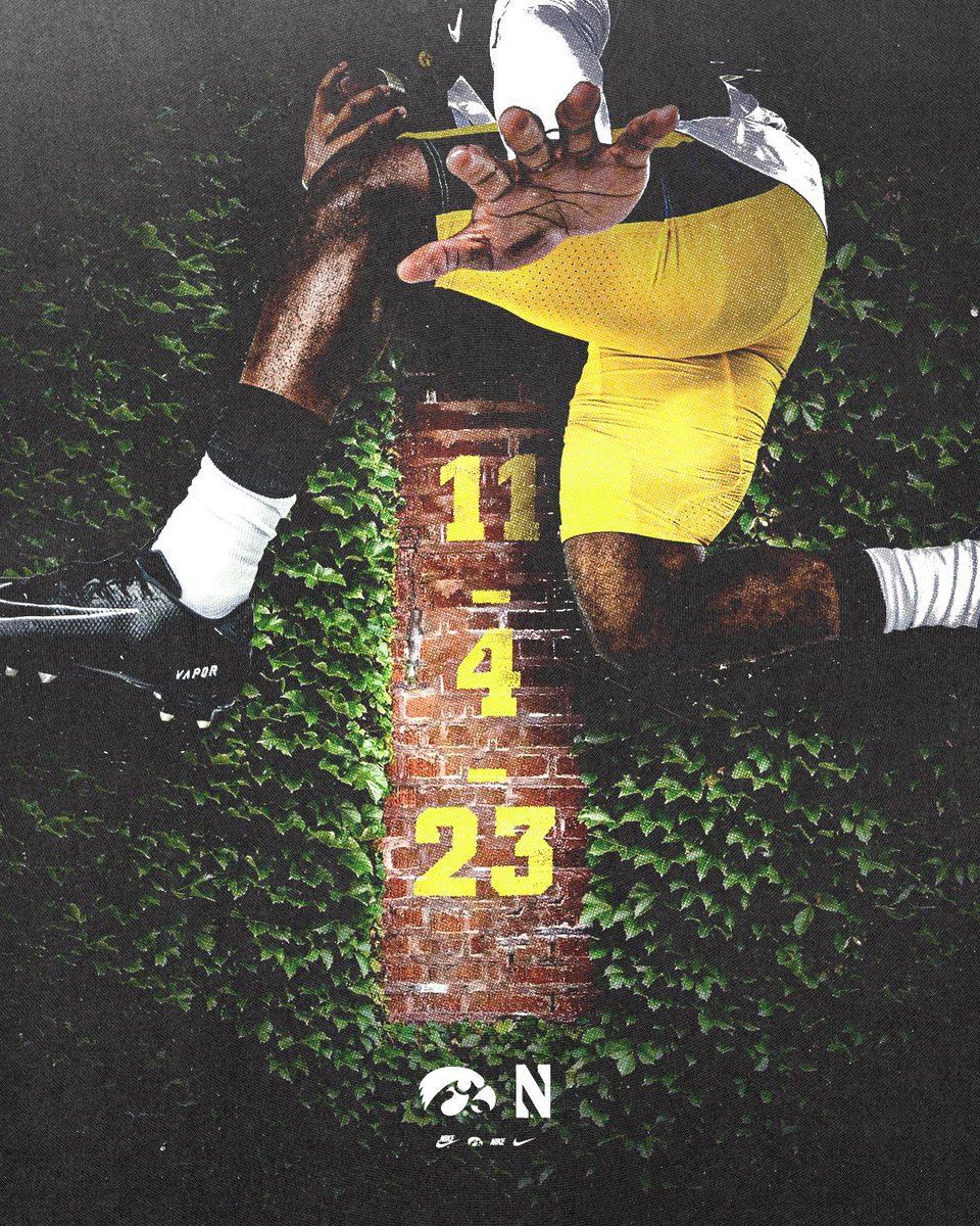 𝐏𝐥𝐚𝐲 𝐁𝐚𝐥𝐥 🏟️

Our game vs Northwestern on Nov. 4 will be played at Wrigley Field! 

#Hawkeyes