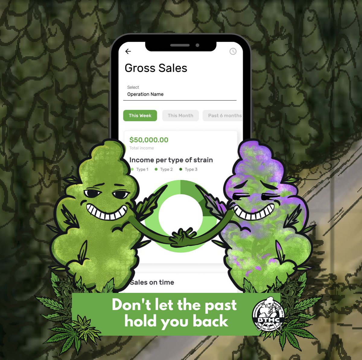 Our community and #app support BIPOC and work to address the inequities created by cannabis prohibition. Don't let the past hold you back - join us and support the legalization of cannabis for nonmedical purposes. #nft #nfts #cannabisindustry #solana #MintingSoon #solananfts