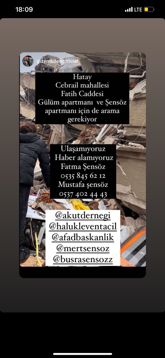 Acil yardım gerekiyor hala hayattalar yardım edin lütfen hemen yayalım #hatayyardimbekliyor #Hatay #OguzhanUgur #hataydepremi #sondakikadeprem
