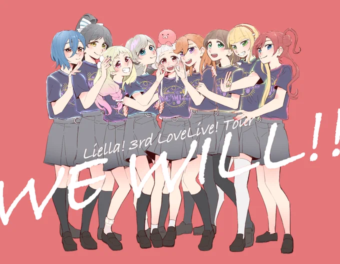 「私、皆とスクールアイドルができて本当に良かった!!」嵐千砂都部長、大好きです#Liella #Liella応援 #Liella_3rd_大阪Day1 