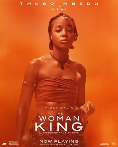 BREAKING NEWS: Thuso Mbedu won the 'Outstanding Breakthrough Actress' category at the 23rd annual #BlackReelAwards for her role as Nawi in #TheWomenKing 

Congratulations, and keep the South African flag 🇿🇦 flying high
🙌🏾🙌🏾🙌🏾🙌🏾