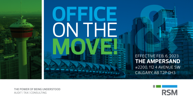 DPHirdCA's tweet image. Exciting news! Our Calgary office has moved to a new location – read our release to learn more about the new space: rsm.buzz/3ljxQnb