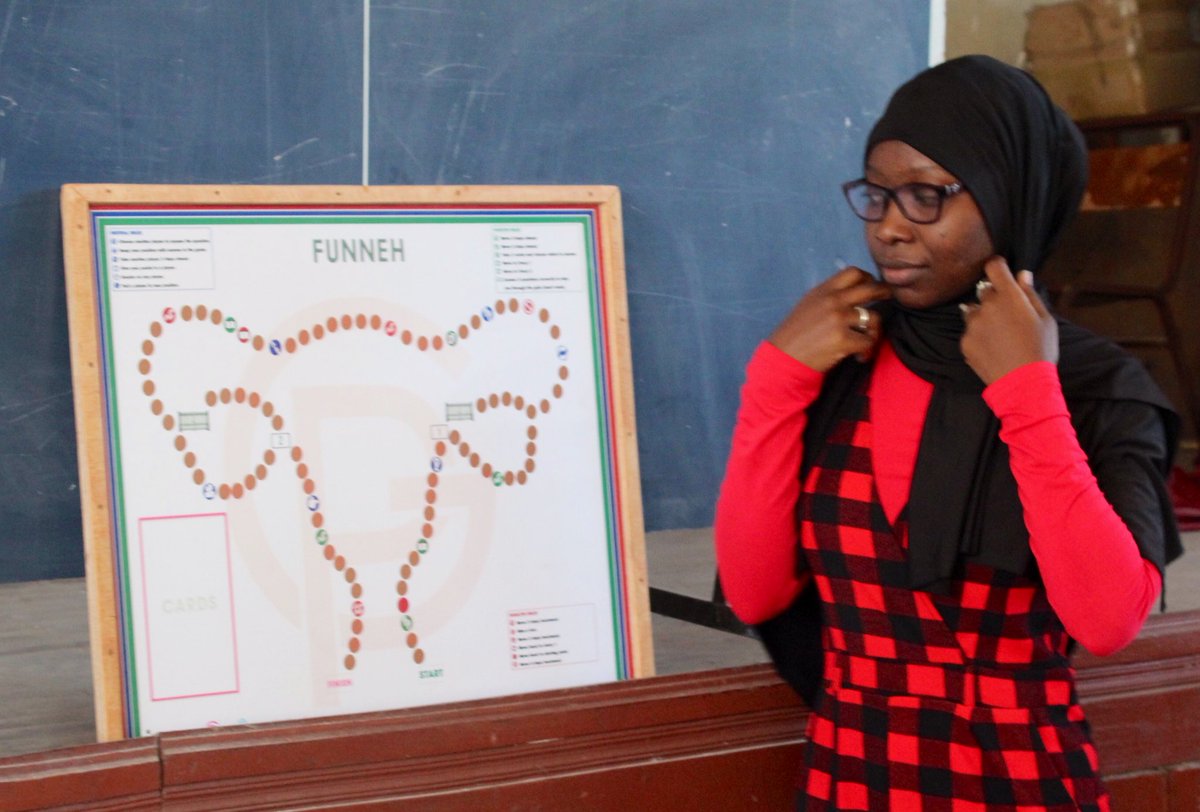 GirlsPrideGam's tweet image. Are you looking for innovative ways to educate boys &amp;amp; girls about harmful traditional practices such as Teenage Pregnancy, Child/Forced Marriage, FGM &amp;amp; Gender-Based Violence? 
Our Funneh Board Game will make your advocacy easy, interactive and entertaining.
#LearningThroughGaming