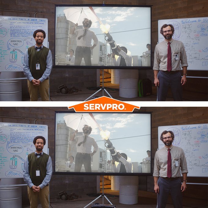 While cleaning, we scrubbed away a few changes. Can you spot the differences between the pictures?