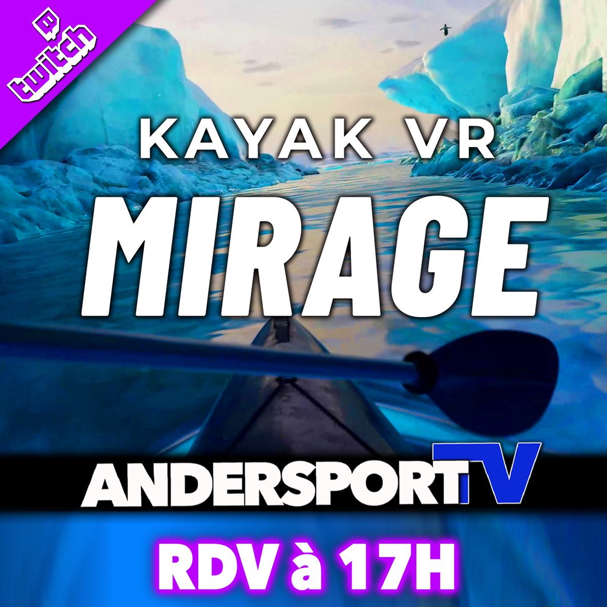 virtualgo34's tweet photo. OYEZ, OYEZ les SPORTIFS !!!!
RDV en VR à 17H sur AndersportTV !
Aujourd'hui KAYAK VR : MIRAGE en VR à 17H !
ICI 👉 https://t.co/PQVxI01XCy
#twitch #twitchfr #youtube #vr #VirtualReality #realitevirtuelle #quest2 #pico4 #valveindex #protube #kayakvr @btl_sandwich @ProTubeVR https://t.co/S3xolNrZ2d