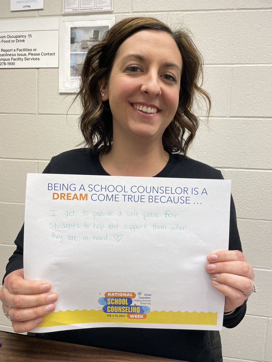 Day two of National School Counselor Week! Our IUPUI School Counseling Interns tell why being a school counselor is a dream come true! @ASCAtweets @IUPUISchoolOfEd #ncsw23