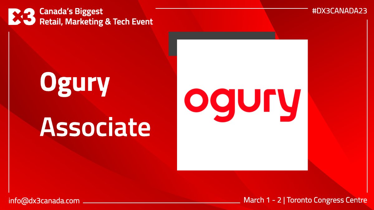 dx3showcase's tweet photo. "Announcing #DX3 Associate Sponsor @Ogury, 

An innovative advertising engine of Ogury that supports business growth in the areas of brand,
privacy, and technological stack 

Get your tickets now to meet #Ogury experts ➡️ https://t.co/Wafz90MVnu. " https://t.co/fU0pPOShQD