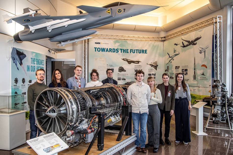 Tack för dagens besök <a href="/GKN_Sweden/">GKN Aerospace Sweden</a>! It was actually rocket science for our Future Defence Leaders 🚀