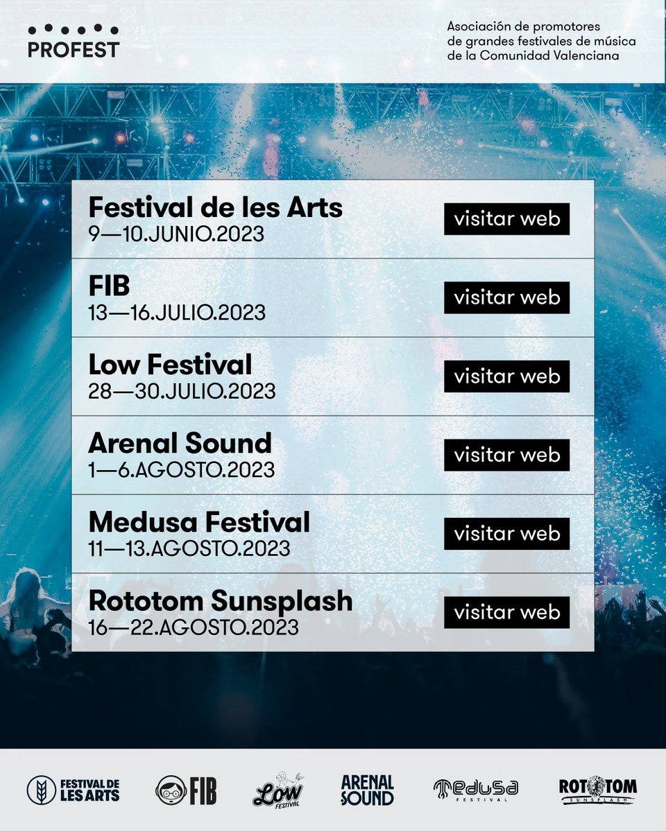 Save the date!! Si todavía no lo sabías, ahora ya no tienes excusa para disfrutar de la mejor música del mediterráneo.