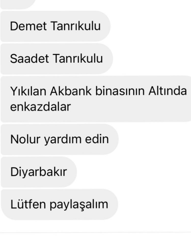 Nevra1503's tweet photo. #Diyarbakırdeprem #afaddiyarbakir #Enkaz #deprem #ACILYARDIM #PrayForTurkey #ENKAZALTİNDAYİM #AFADdayanısmayıengelleme #afaddiyarbakir https://t.co/gdpzCVUDZ4