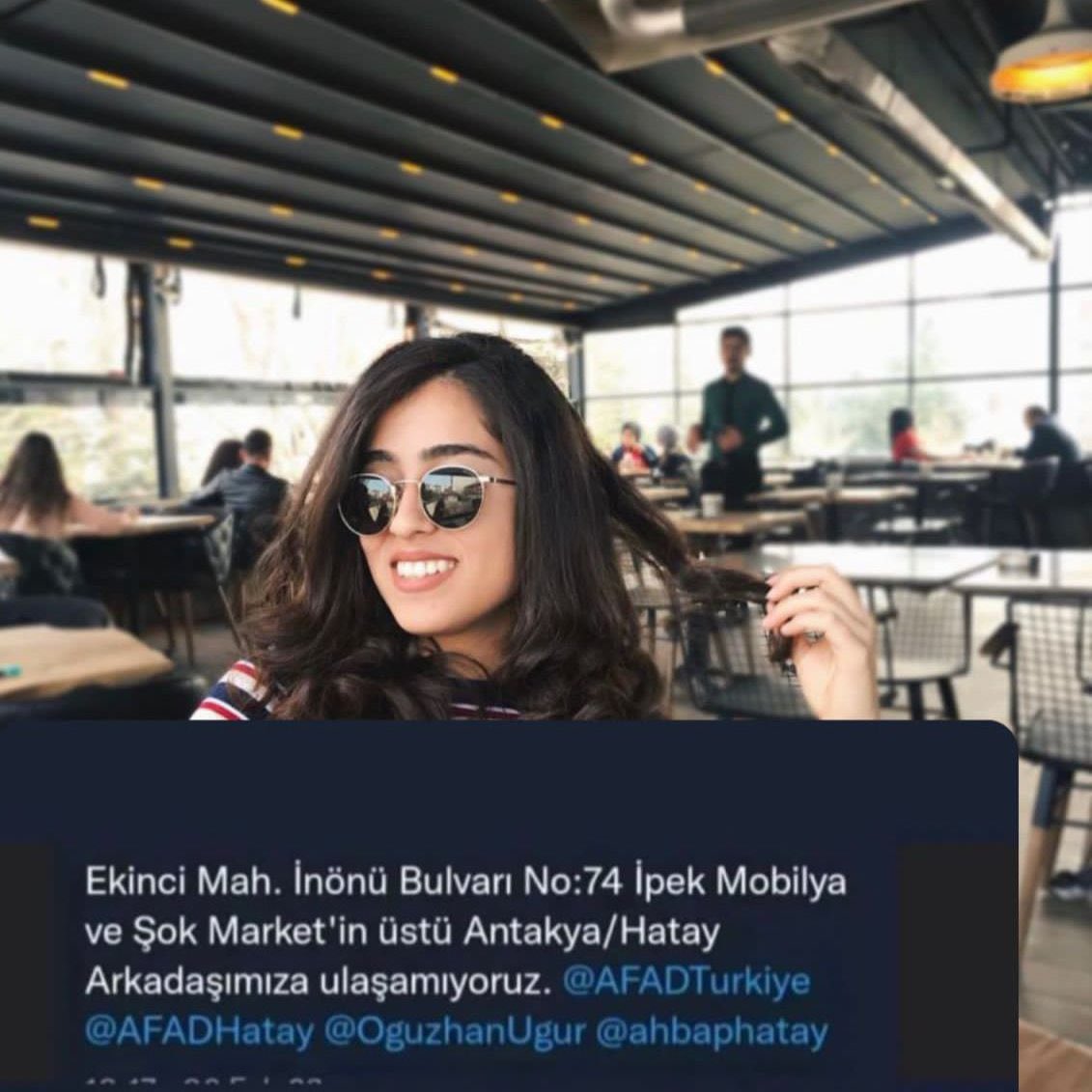 Fatma Demet Dalar annesiyle birlikte enkaz altında lütfen yardım edin 
#deprem #hatayyardimbekliyor #antakyahatay #ahbap #sondakikadeprem 
<a href="/AFADBaskanlik/">AFAD</a> 
<a href="/DepremDairesi/">AFAD Deprem</a> 
@ahbaphatay