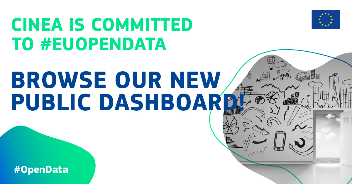 cinea_eu's tweet image. How many projects in my country?

Browse our project and programme #dashboard &amp;amp; extract #data for your own use!
👇👇👇
europa.eu/!vYHV93

#EUOpenData #OpenData #CEFTransport #CEFEnergy #HorizonEU #Transport #Energy #InnovationFund #LIFEProgramme #EMFAF #JTM #GreenAssist