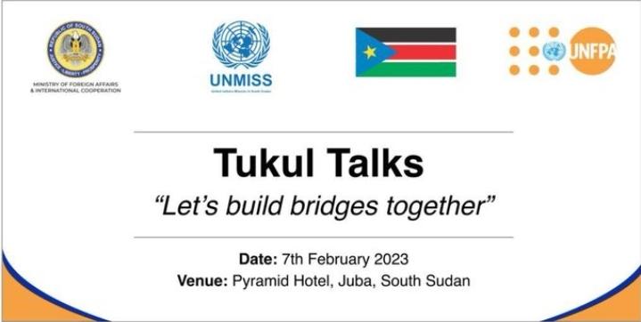 Today @UNFPASouthSudan, and the @SouthSudanGov initiated the Tukul Talks under the theme let’s build together. The Tukul talks aims to encourage intergenerational exchange of ideas that support peaceful co-existence and reinforce rights and opportunities of youths.
#TukulTalks