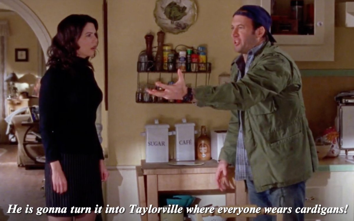 thinkergilmore's tweet photo. gilmore girls predicting the impact of taylor swift is so iconic https://t.co/4iKRLHcmV3