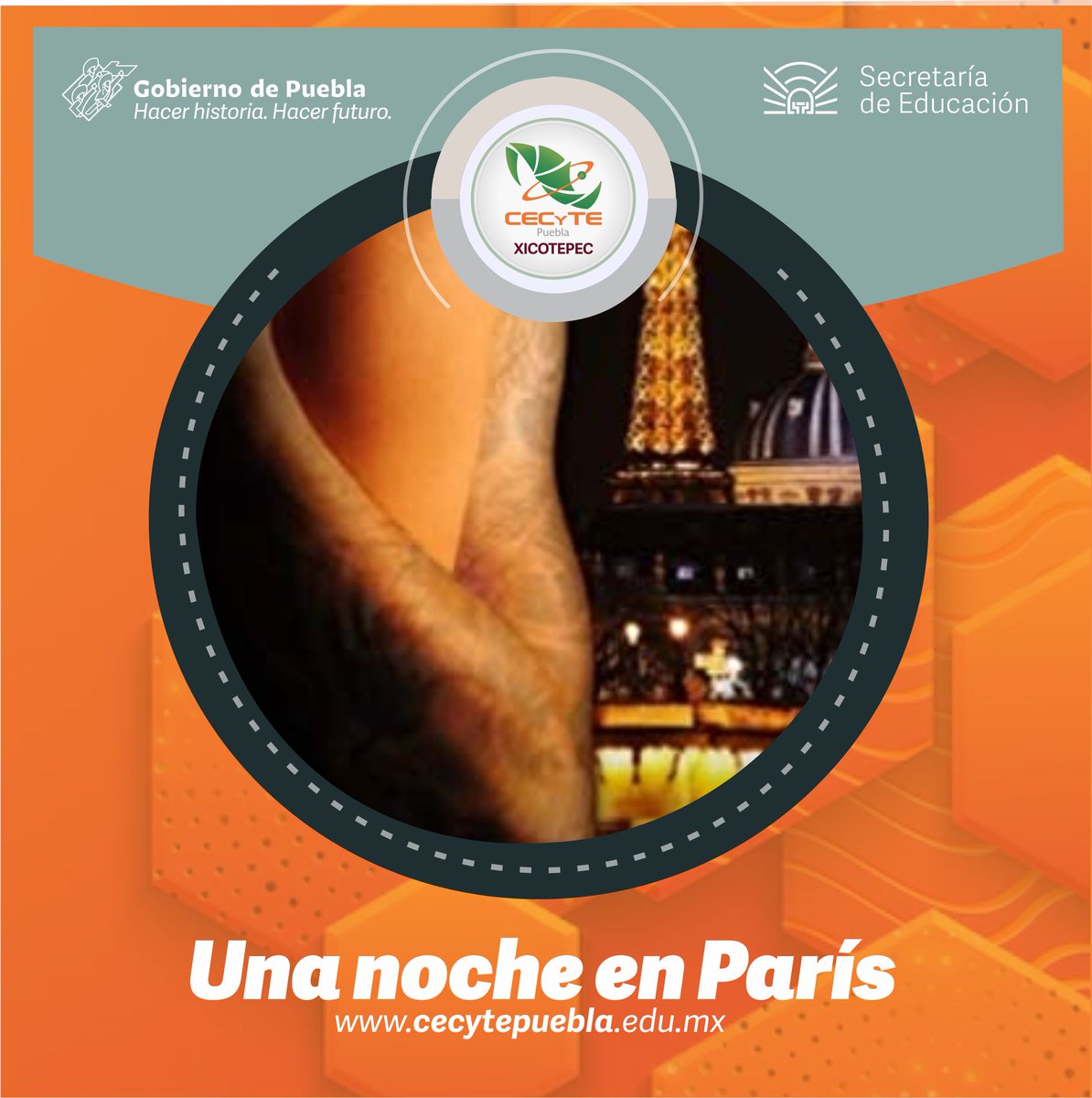 Una noche en París. Dos caminos entrelazándose. Cuando Rhys y Ginger se conocen en las calles de la ciudad de la luz, no imaginan que sus vidas se unirán para siempre, a pesar de la distancia y de que no puedan ser más diferentes.  #SomosCECyTE #CECyTEdeDiez