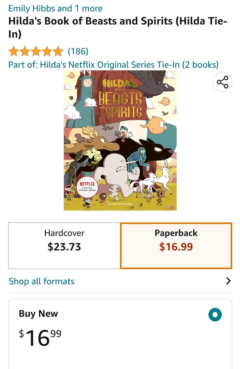 SleepyCat_Hilda's tweet photo. The new paperback version of "Hilda's Book of Beasts and Spirits" with some new entries is now available on Amazon and Penguin Random House.
#Hilda #HildaComic #FlyingEyeBooks #PenguinRandomHouse #Amazon #Netflix #LukePearson https://t.co/gkJluKPEow