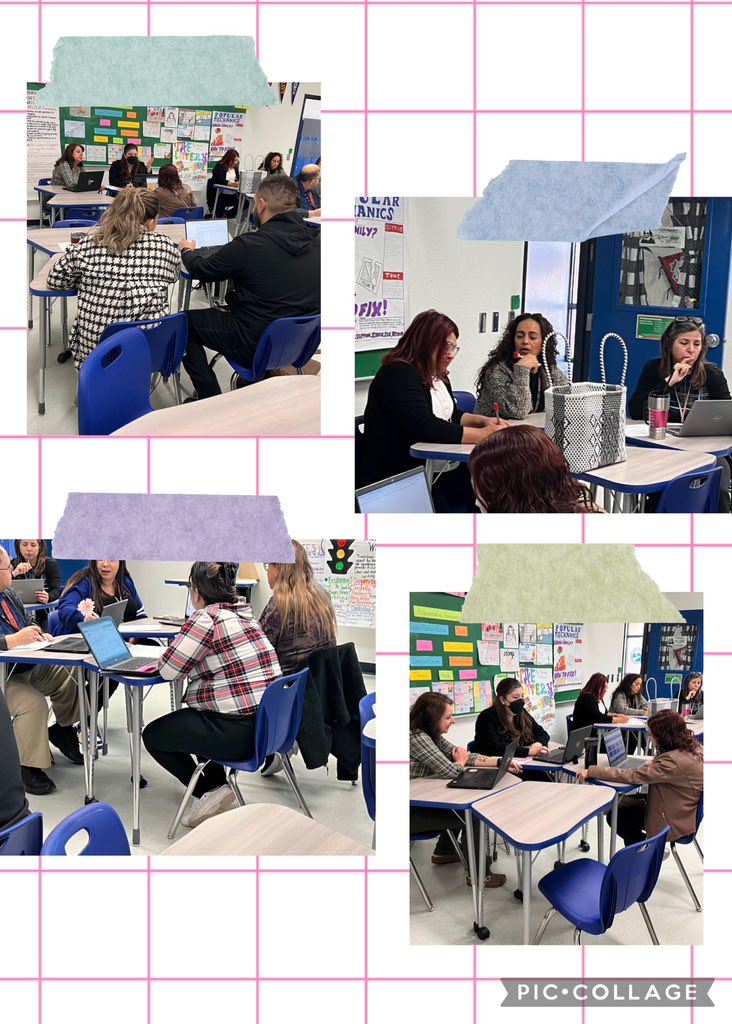 RLA team engaged in Backward Design during our PLCs! @Marioni_SEHS #SoaringtoExcellence
#SEHSthebest 
#IAmaSanEliChampion
#CommunityofChampions