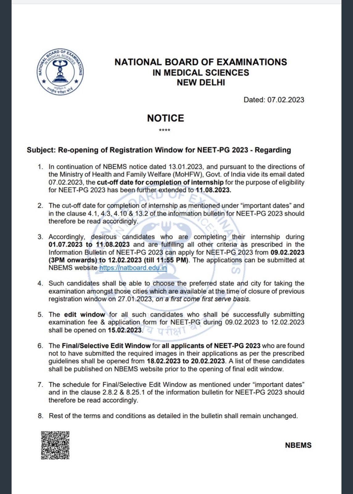 Dr. Rohan Krishnan on Twitter: "I welcome this move of @MoHFW_INDIA for  allowing all interns to take part in the examination. But our demand of  POSTPONEMENT of exam till may - June.